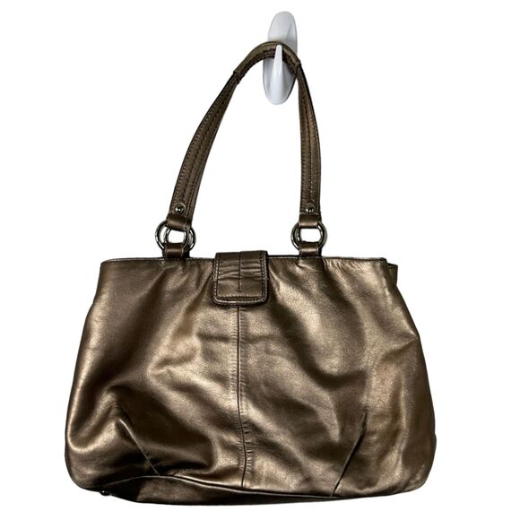 Coach Soho Metallic Gold Leather Purse F18751 RESERVED FOR D_PULLING - Picture 2 of 5